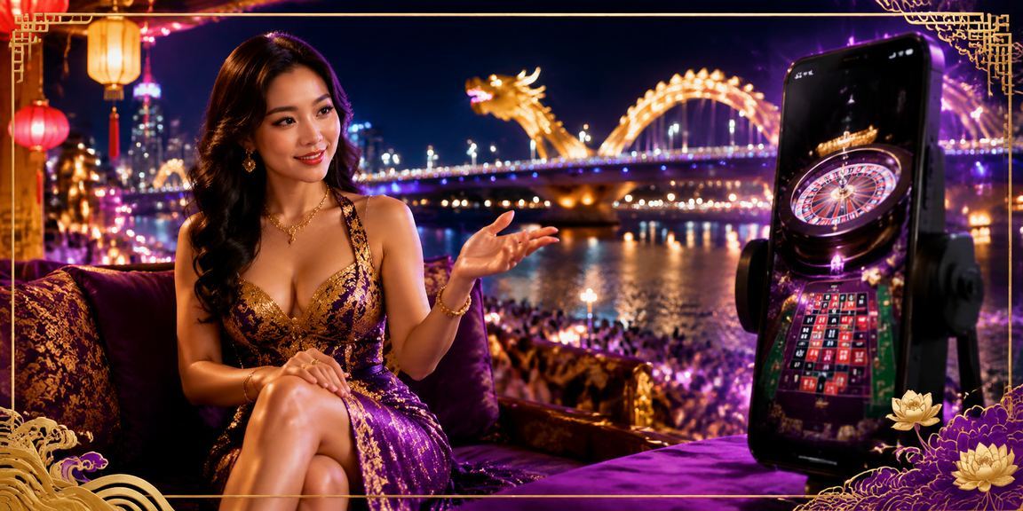 Người dùng tại Đà Nẵng nhận tiền thưởng qua điện thoại trong dịp lễ hội
